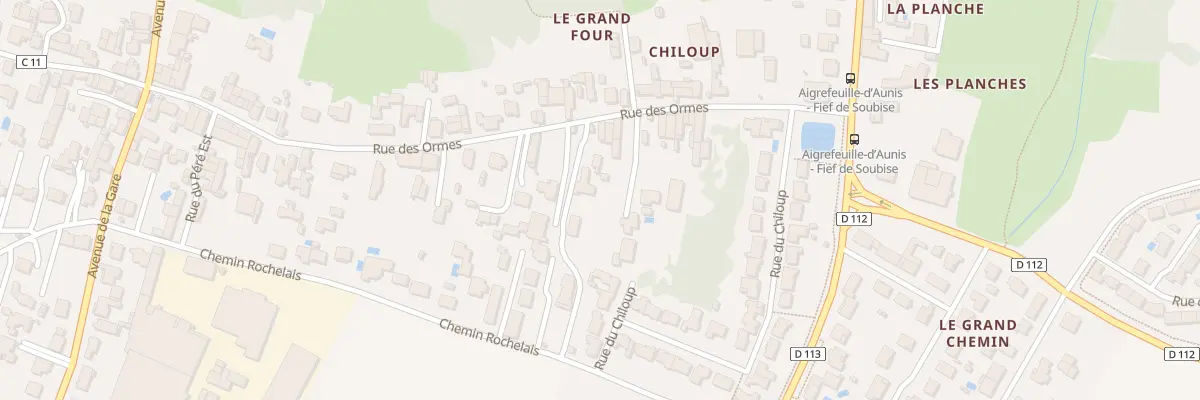 Plan du 17 Rue des Ormes à Aigrefeuille-d’Aunis