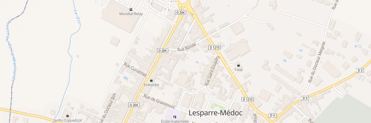 Plan du 7 Rue Saint Exupery à Lesparre-Médoc