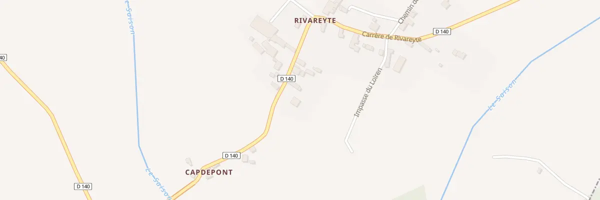 Plan du 322 Carrère de Rivareyte à Osserain-Rivareyte