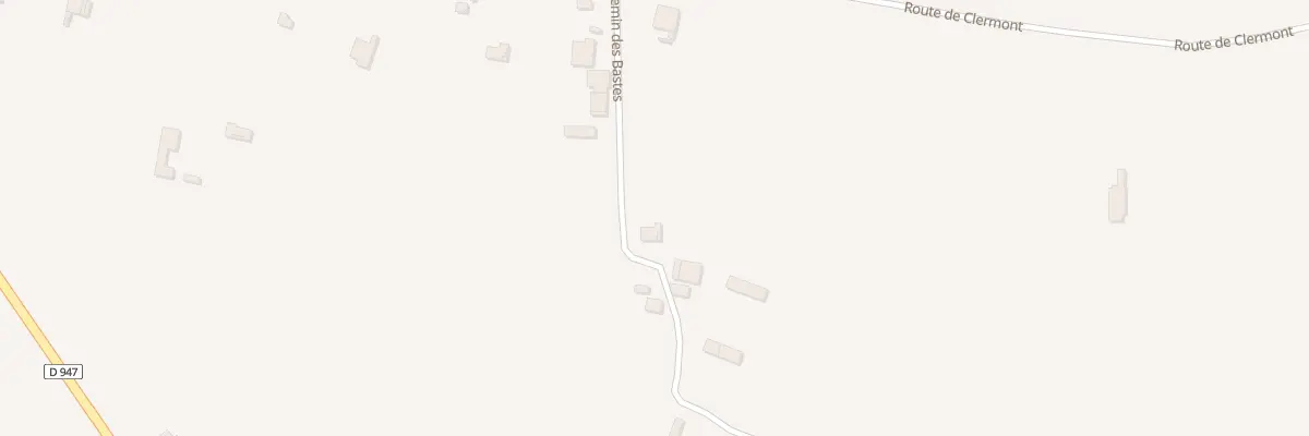 Plan du 239 Che des Bastes à Mimbaste