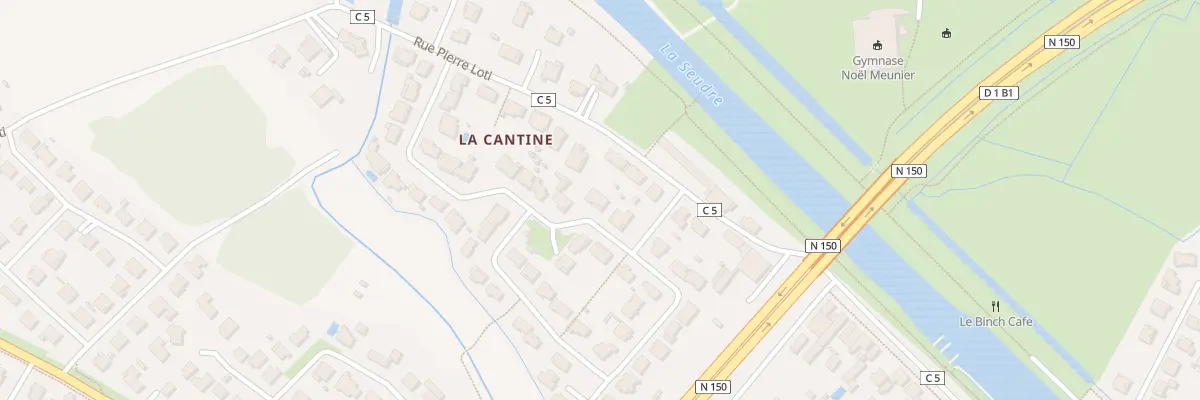 Plan du 21 Rue de la Cantine à Saujon