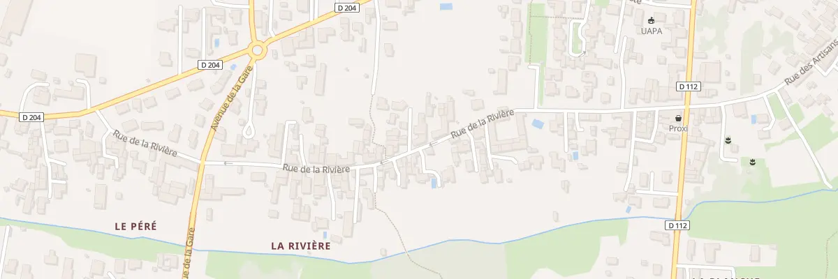 Plan du 22 Rue de la Rivière à Aigrefeuille-d’Aunis
