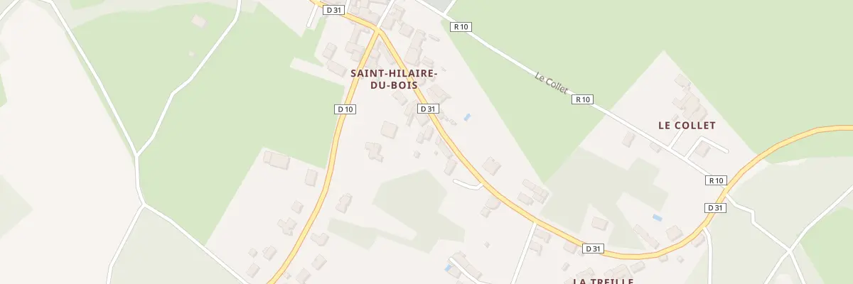 Plan du 8 Rue de la treille à La Caillère-Saint-Hilaire