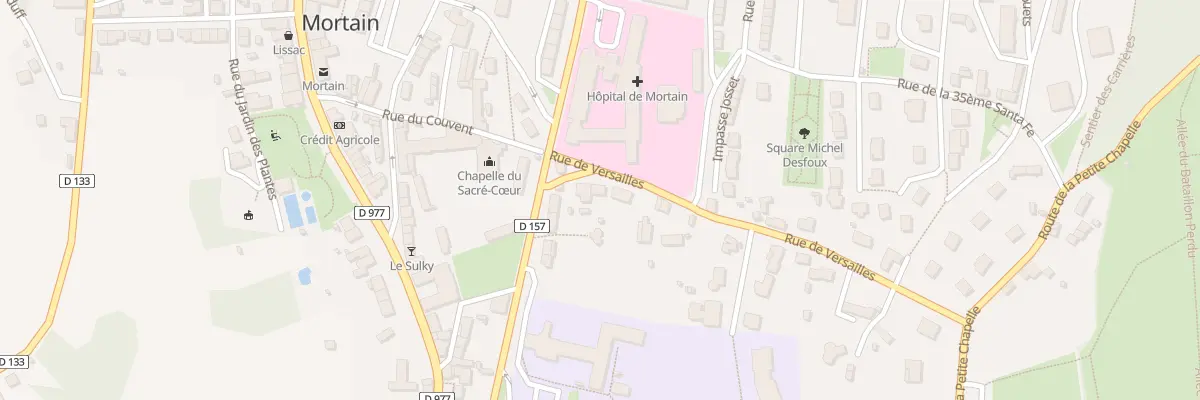 Plan du 3 Rue de Versailles - Mortain à Mortain-Bocage