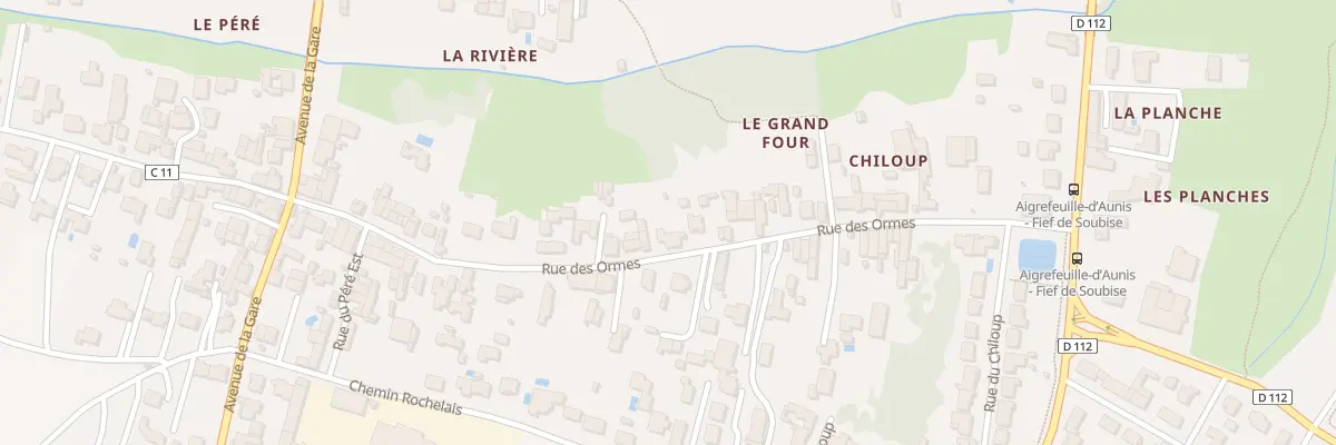 Plan du 28 Rue des Ormes à Aigrefeuille-d’Aunis