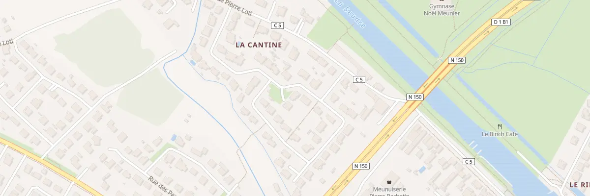 Plan du 22 Rue de la Cantine à Saujon