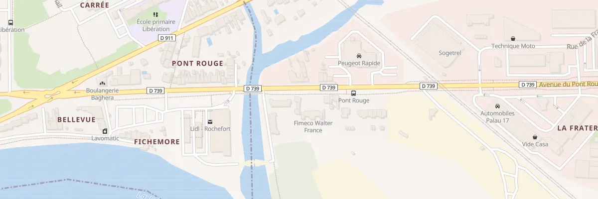 Plan du 43 Av du Pont-rouge à Tonnay-Charente