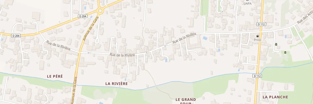 Plan du 23 Rue de la Rivière à Aigrefeuille-d’Aunis