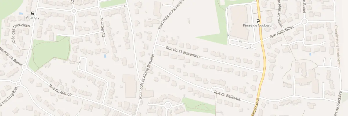 Plan du 3 Rue du 11 novembre à La Séguinière