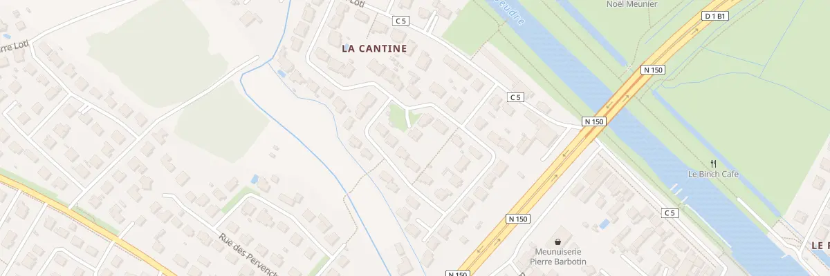 Plan du 20 Rue de la Cantine à Saujon