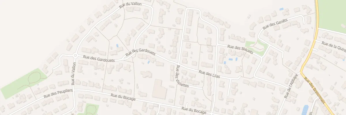 Plan du 2 Rue des Jonquilles à Bégrolles-en-Mauges