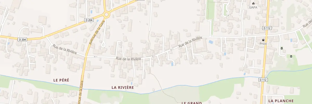 Plan du 28 Rue de la Rivière à Aigrefeuille-d’Aunis