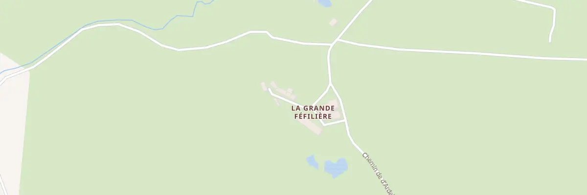 Plan du 4 La Grande Fefilière à Saint-Mars-la-Réorthe