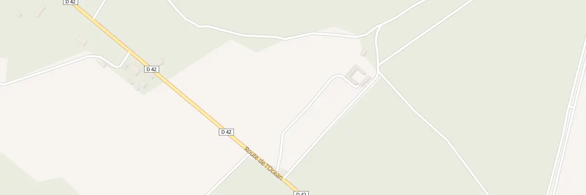 Plan du 1724 Rte de l’Océan à Pontonx-sur-l’Adour