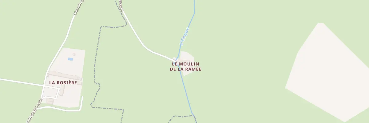 Plan du 275 Imp l’Esque à Trévières