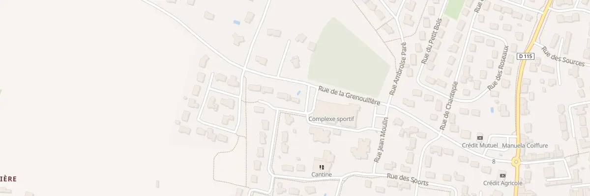 Plan du 27 Rue Pierre de Coubertin à Loiron-Ruillé