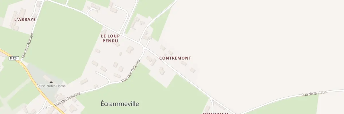 Plan du 218 Rue du Loup Pendu à Formigny La Bataille