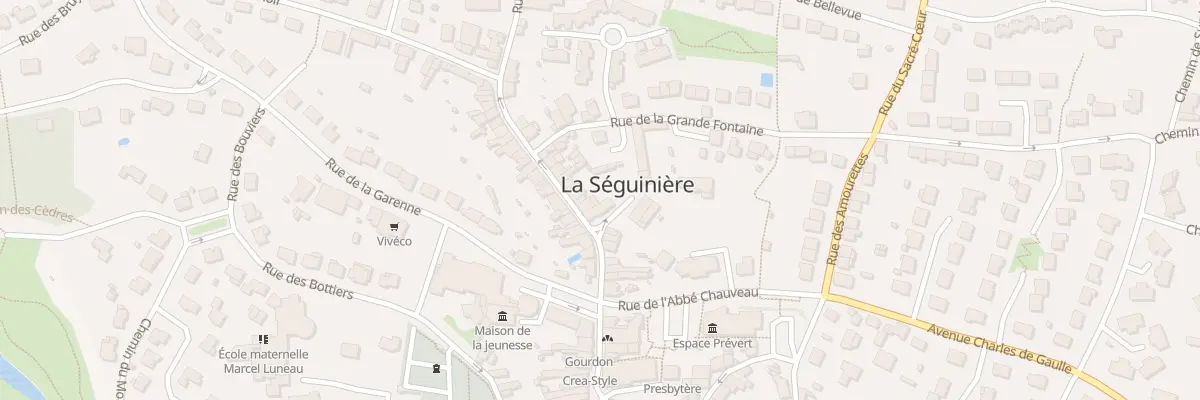 Plan du 31 Rue du paradis à La Séguinière