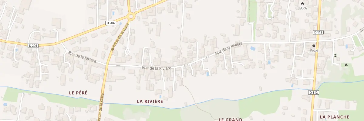 Plan du 30 Rue de la Rivière à Aigrefeuille-d’Aunis