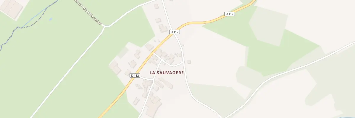 Plan du 23 La Sauvagère à Saint-Laurent-de-la-Salle