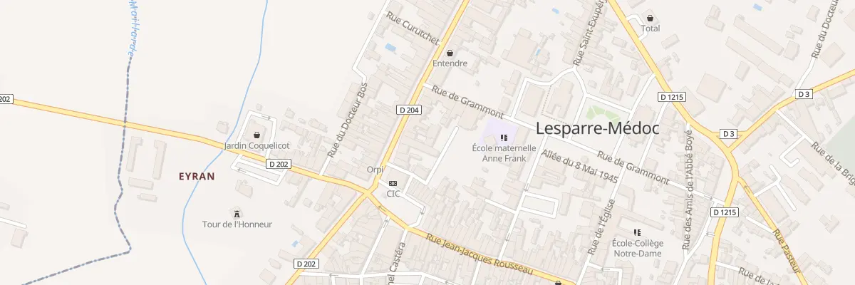 Plan du 12 Imp de l’Equerre à Lesparre-Médoc