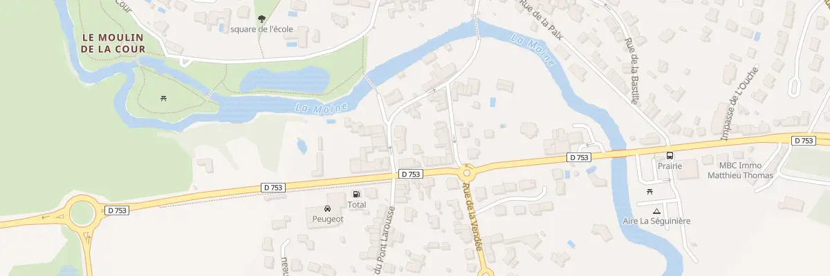Plan du 49 Av de Nantes à La Séguinière