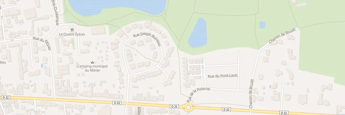 Plan du 35 Rue Joseph Buineau à Craon