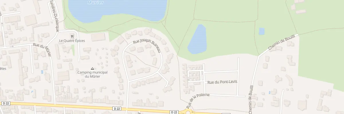 Plan du 33 Rue Joseph Buineau à Craon