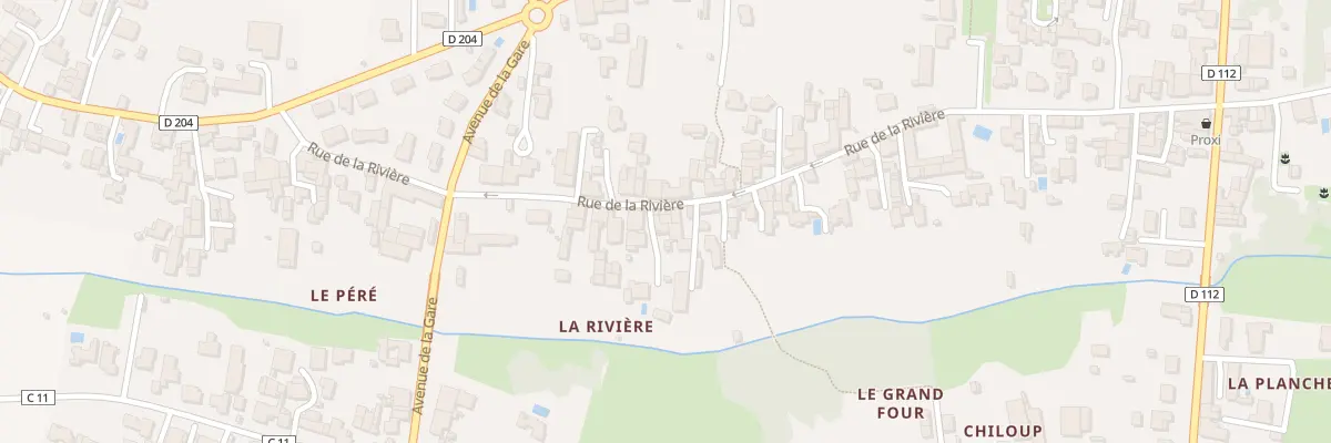Plan du 39 Rue de la Rivière à Aigrefeuille-d’Aunis