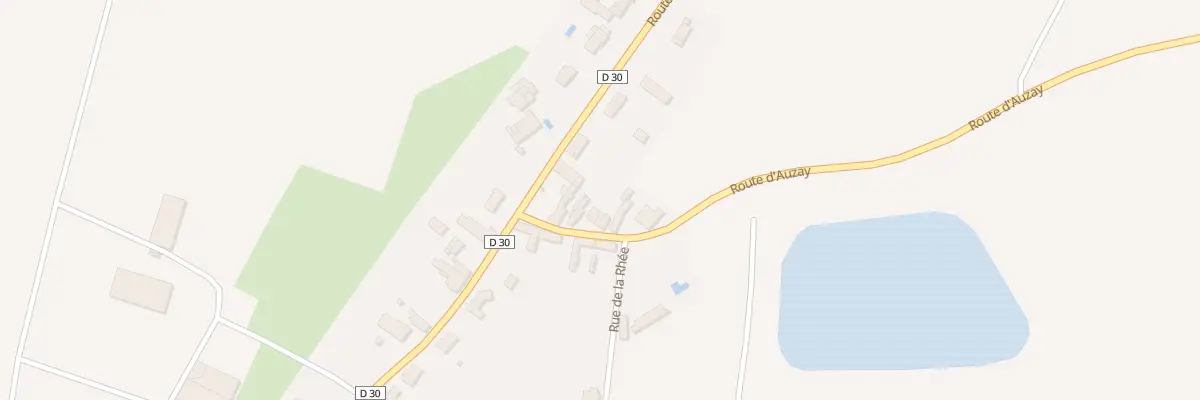 Plan du 3 Rte d’Auzay au Langon