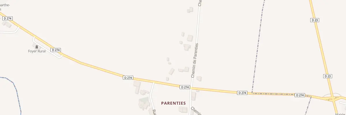 Plan du 5012 Las Heougueres à Guinarthe-Parenties