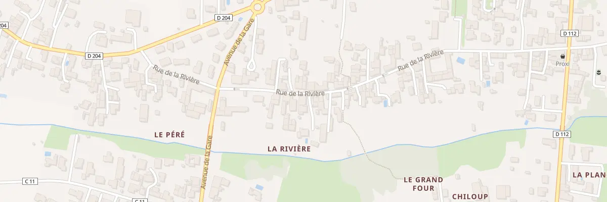 Plan du 45 Rue de la Rivière à Aigrefeuille-d’Aunis