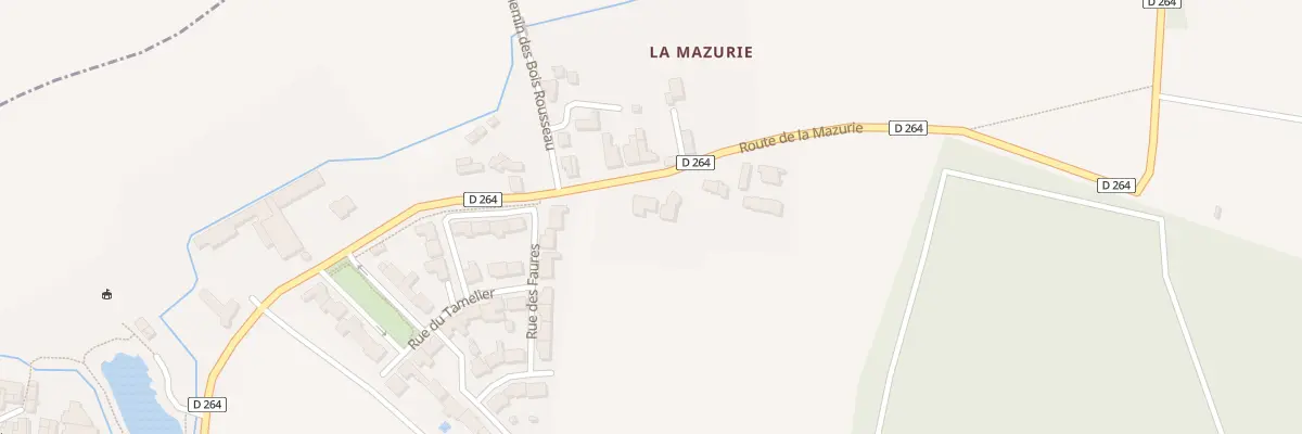 Plan du 21 Rte de la Mazurie à Saint-Christophe