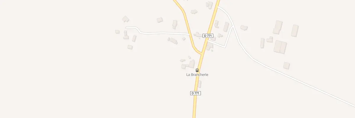 Plan du 1104 Rte de la Brancherie à Athée