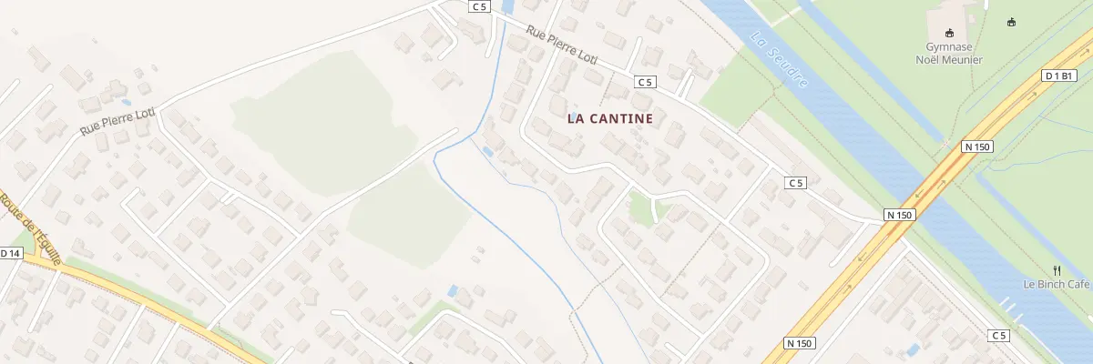 Plan du 16 Rue de la Cantine à Saujon