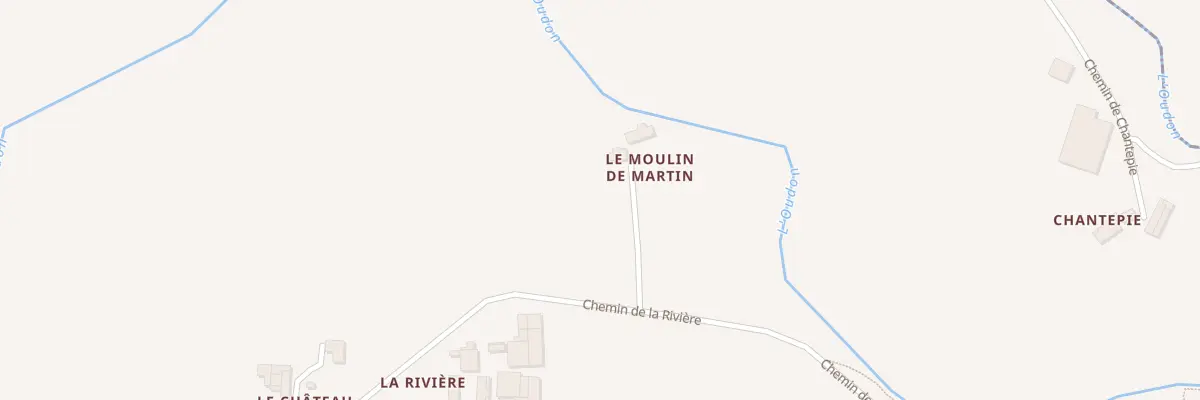Plan du 885 Che de la Rivière à Athée
