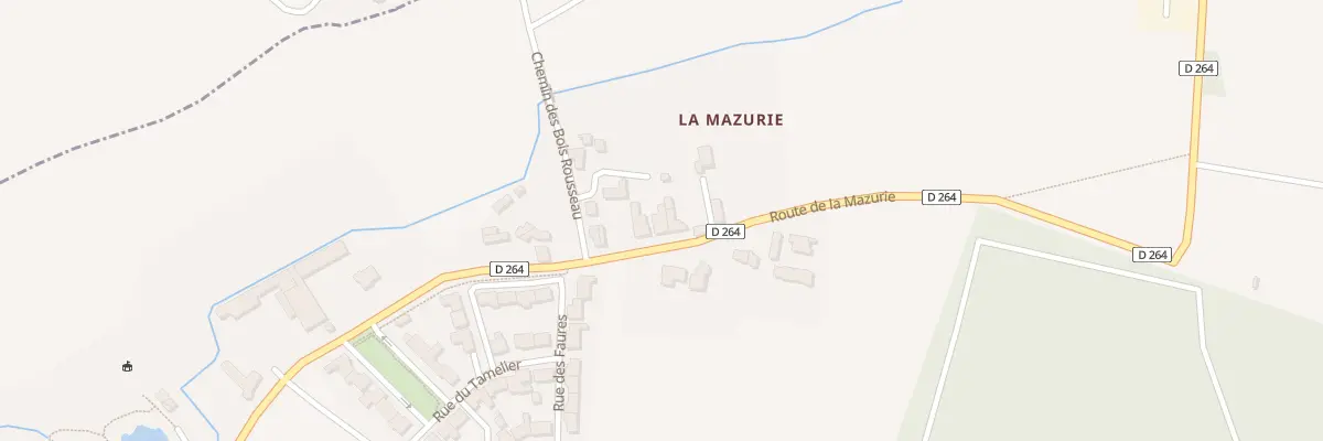 Plan du 18 Rte de la Mazurie à Saint-Christophe