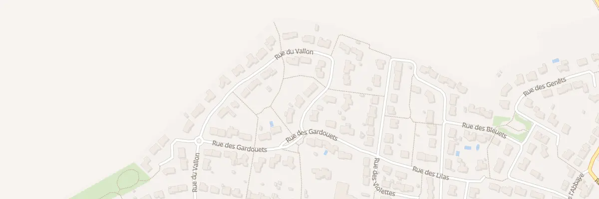 Plan du 26 Rue du Vallon à Bégrolles-en-Mauges