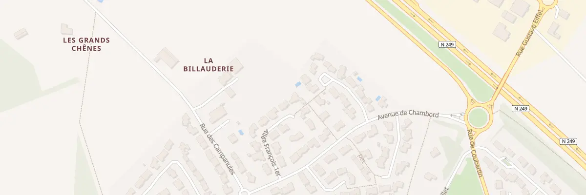 Plan du 13 All Francois 1er à La Séguinière