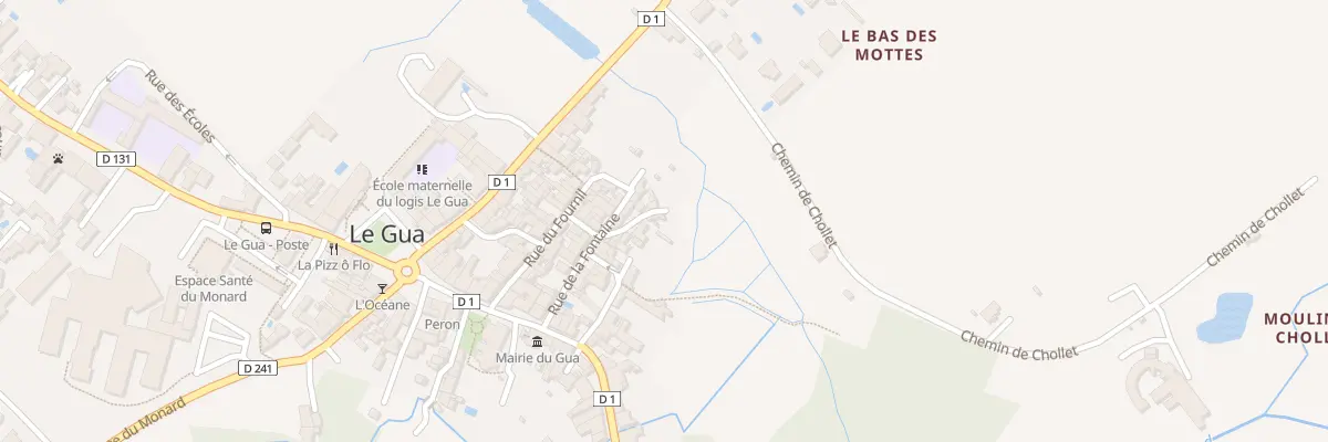 Plan du 6 Imp des Vergers au Gua
