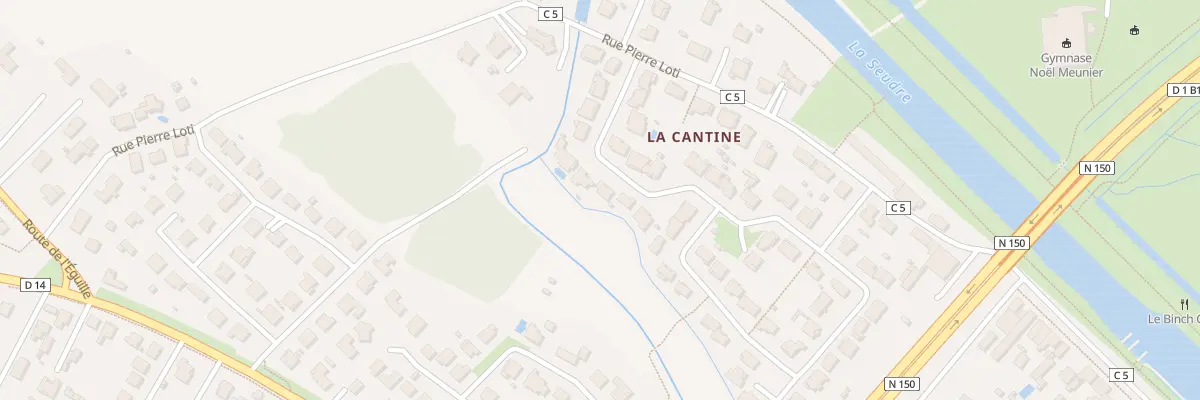 Plan du 14 Rue de la Cantine à Saujon