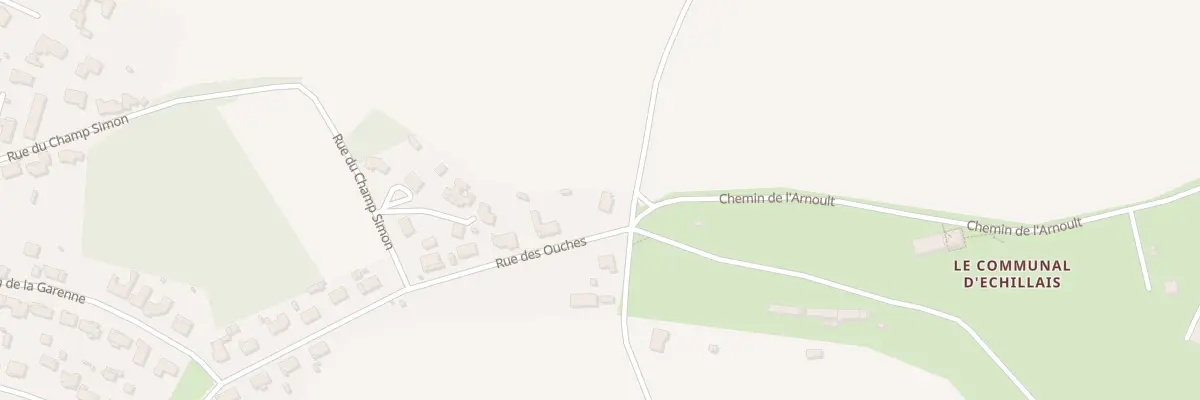 Plan du 41 Rue des Ouches à Échillais