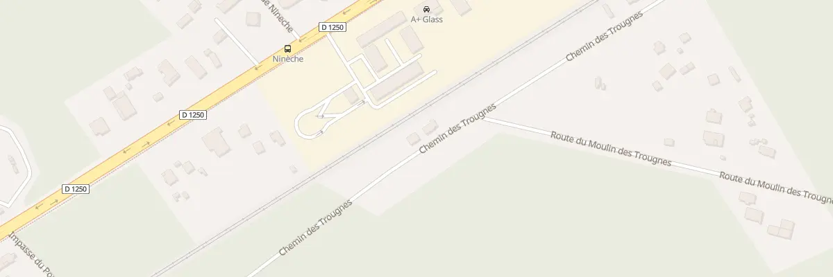 Plan du 3 Che des Trougnes à Biganos