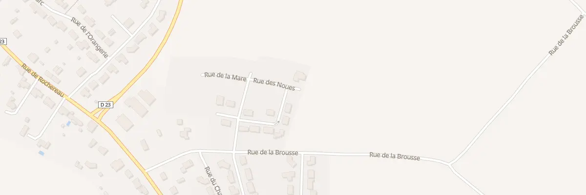 Plan du 14 Rue des noues à Monsireigne