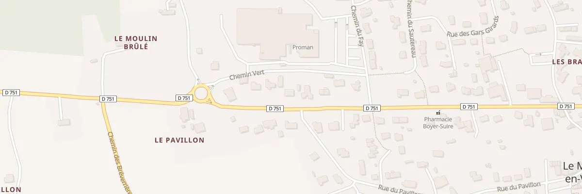 Plan du 1 Rue Nationale (Mesnil Vallee) à Mauges-sur-Loire