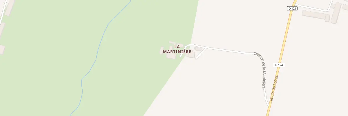 Plan du 409 Che de la Martinière à Montjean