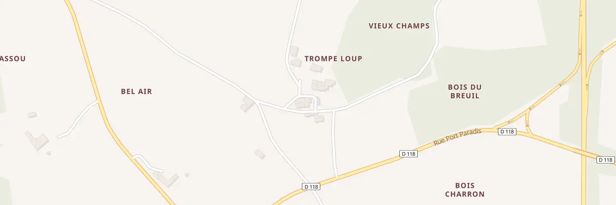 Plan du 3 Trompe Loup à La Gripperie-Saint-Symphorien
