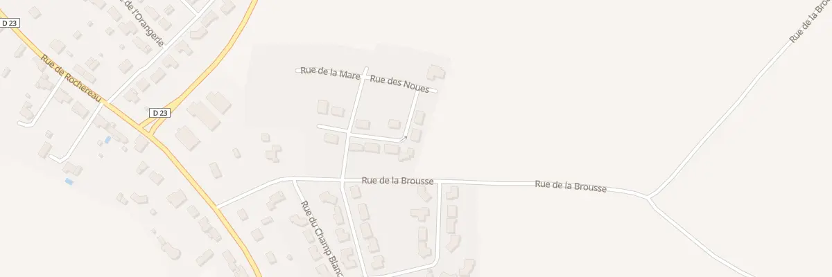 Plan du 10 Rue des noues à Monsireigne