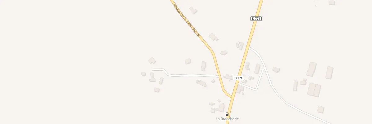 Plan du 84 Che de la Basse Brancherie à Athée