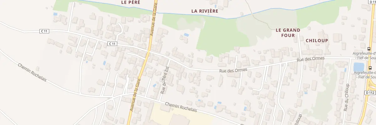 Plan du 40 Rue des Ormes à Aigrefeuille-d’Aunis